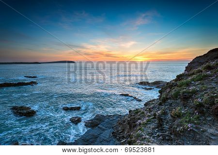 Sunset At Longcarrow Cove