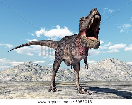 Dinosaur Tarbosaurus
