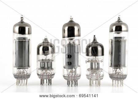 Glass Vacuum Radio Tubes