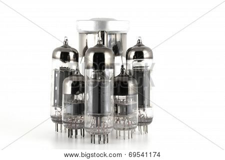 Glass Vacuum Radio Tubes