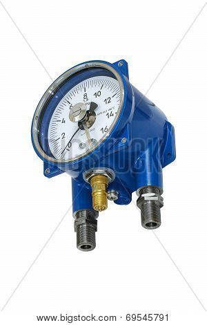 Electric Contact Pressure Gauge.