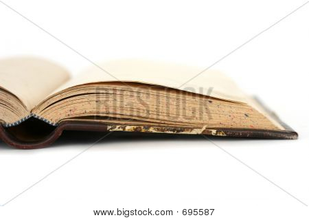 Vecchio libro dettaglio