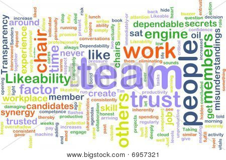团队 Wordcloud