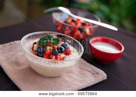 Bircher Muesli With Fruit Salsa