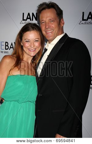 LOS ANGELES - AUG 4:  Taylor Stanley, Matthew Ashford at the 