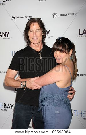 LOS ANGELES - AUG 4:  Ronn Moss, Devin DeVasquez at the 