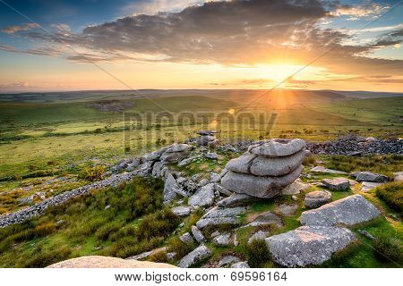 Bodmin Moor In Cornwall
