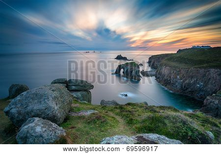 Lands End In Cornwall
