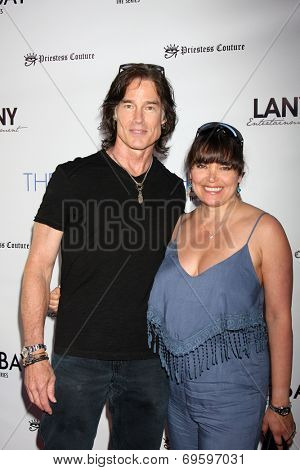 LOS ANGELES - AUG 4:  Ronn Moss, Devin DeVasquez at the 