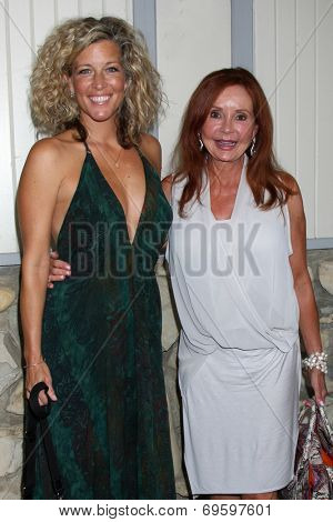 LOS ANGELES - AUG 2:  Laura Wright, Jackie Zeman at the 