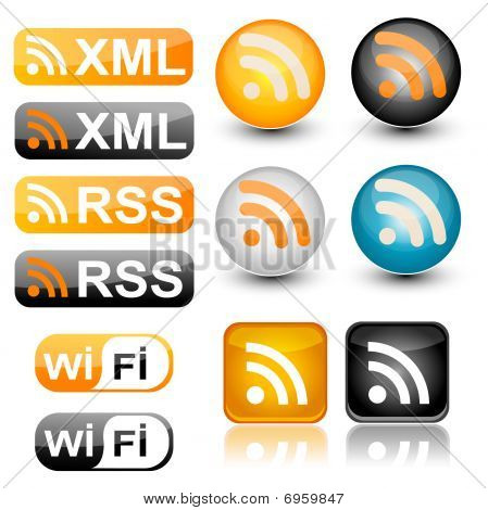 カラフルな rss アイコンを設定