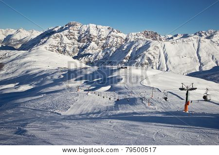winter time in Alps