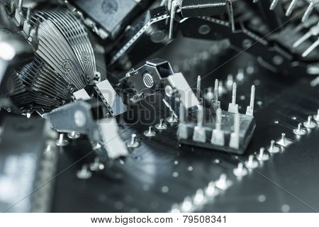 A prey - conceptual image of hunting in a digital world