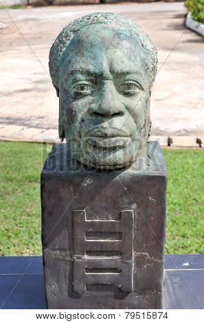 Dr. Kwame Nkrumah Bust - Accra, Ghana