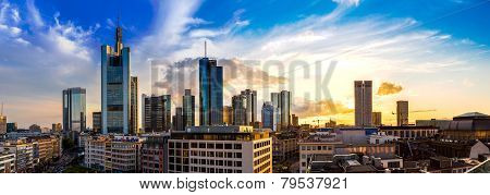 Aerial View Of Frankfurt