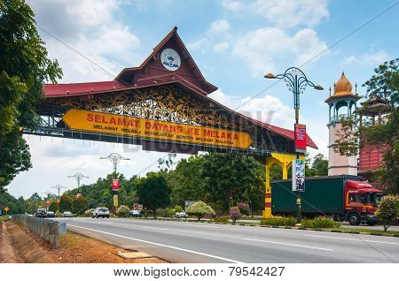 Welcome To Melaka Gate