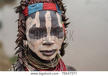 Karo Woman From The Village Of Kolcho