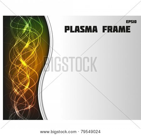 Plasma frame for your design. Fully vector, enjoy!