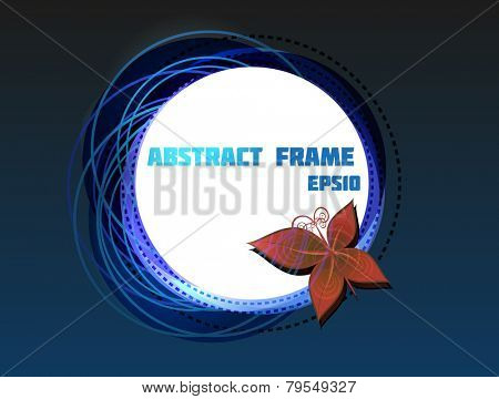 Abstract frame for your design. Fully vector, enjoy!