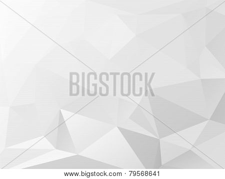 Grey Background With Triagles - Paper Motif