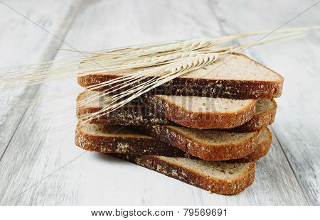 Sliced Rye Bread