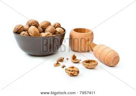 Biscoito de porca com nozes