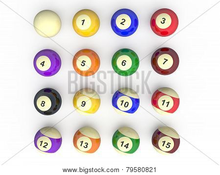 Billiard Balls All