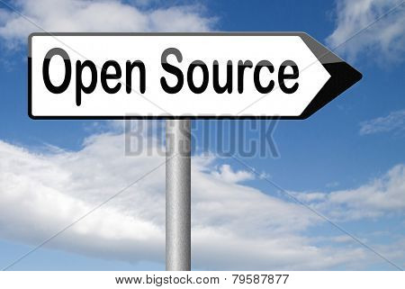 open source program software program or economy freeware internet data computer sharing 