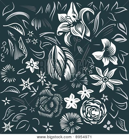 Tło z Flowers.eps