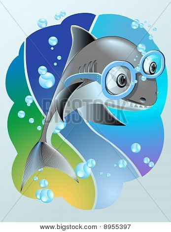 Ocean.Shark.Cartoon.