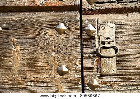 Capronno  Abstract    In A  Door Curch  Closed