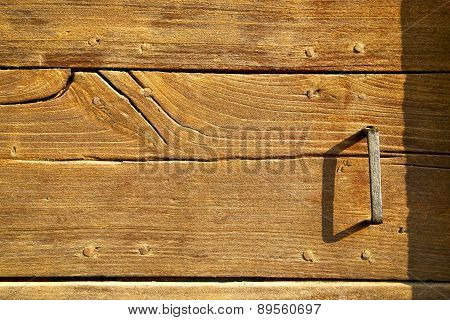 Cheglio    Rusty Brass Brown Knocker