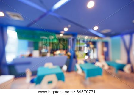 Blurred Canteen