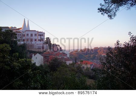 Sintra Sunset Aerial View