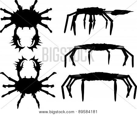 Crab Silhouette