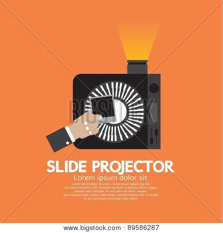 Slide Projector An Opto-mechanical Device To Show Photographic Slides.