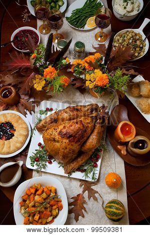 Rustic Thankgiving Dinner