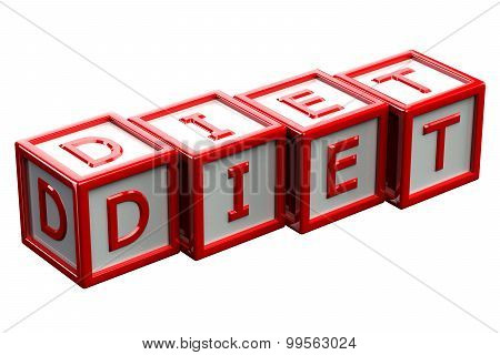 Blocks With Word Diet