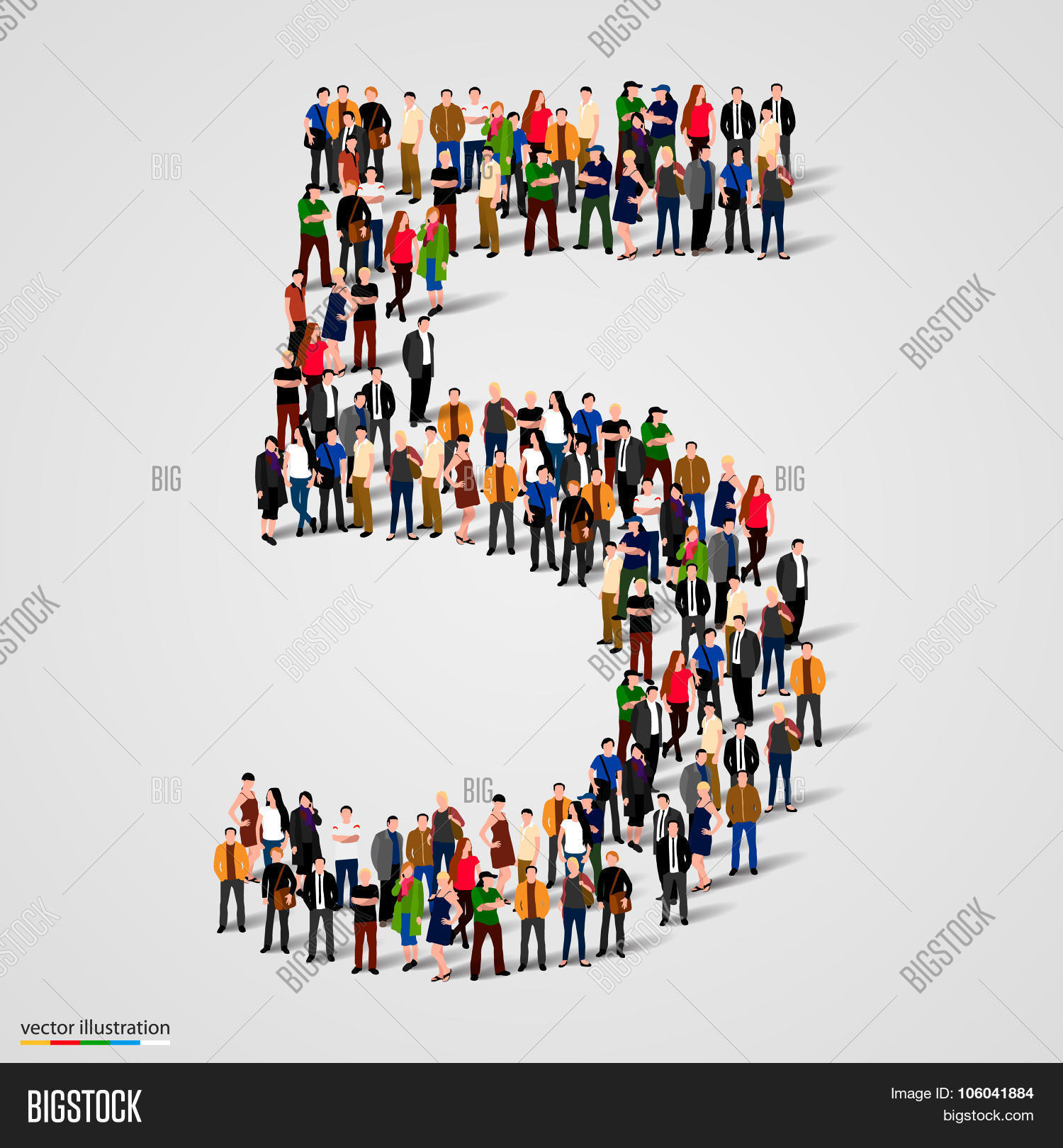 Large Group People Vector & Photo (Free Trial) Bigstock