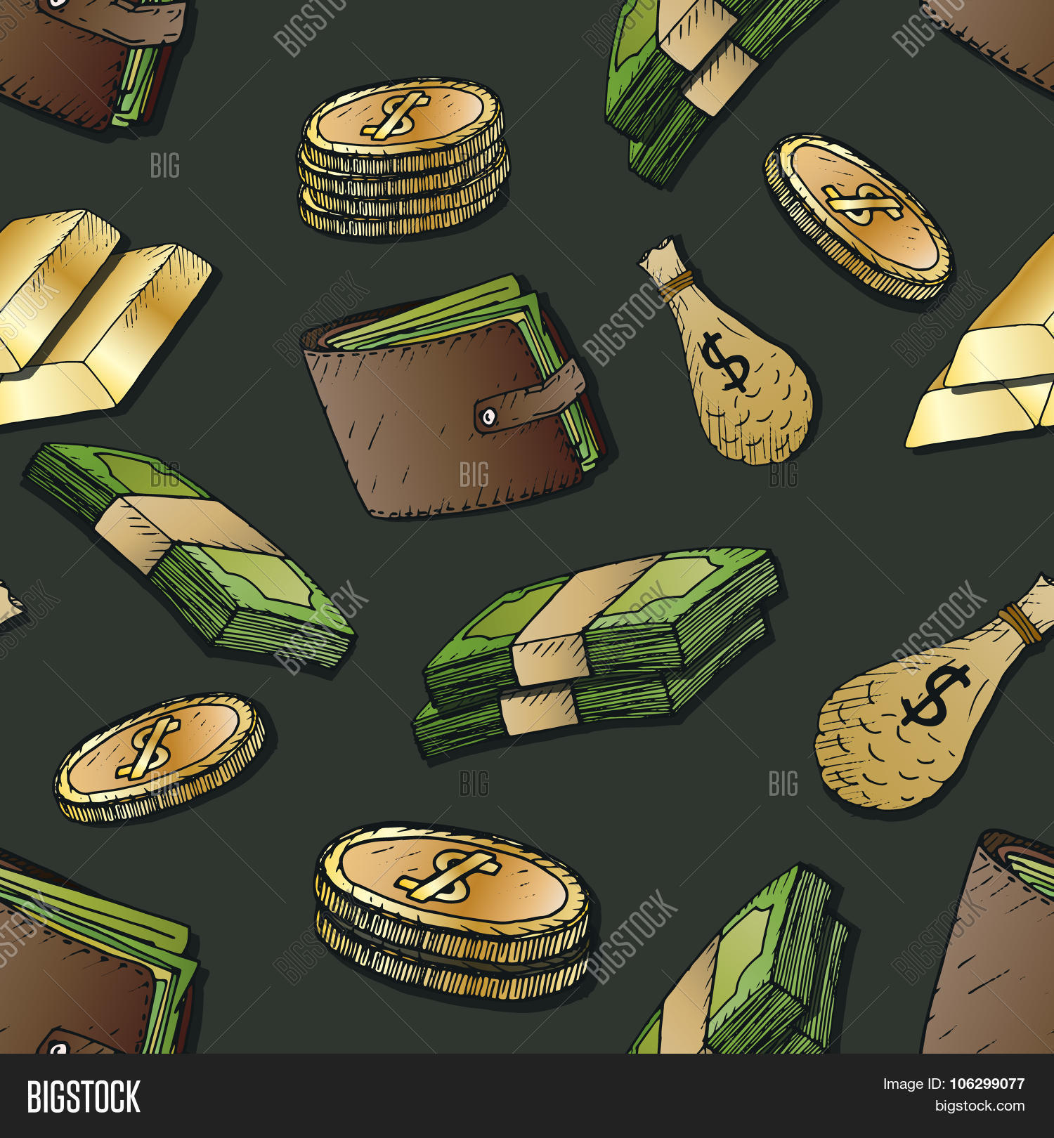 Money Background. Vector & Photo (Free Trial) | Bigstock