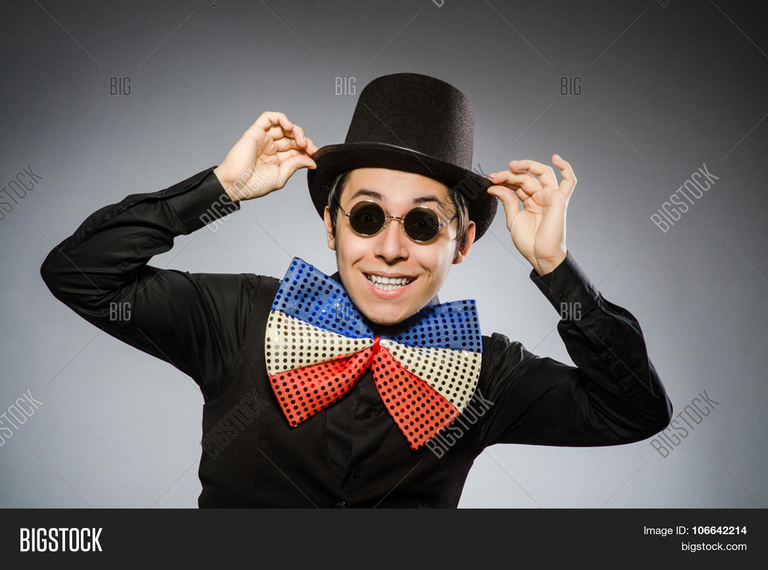 Funny Man Sunglasses Image & Photo (Free Trial) Bigstock