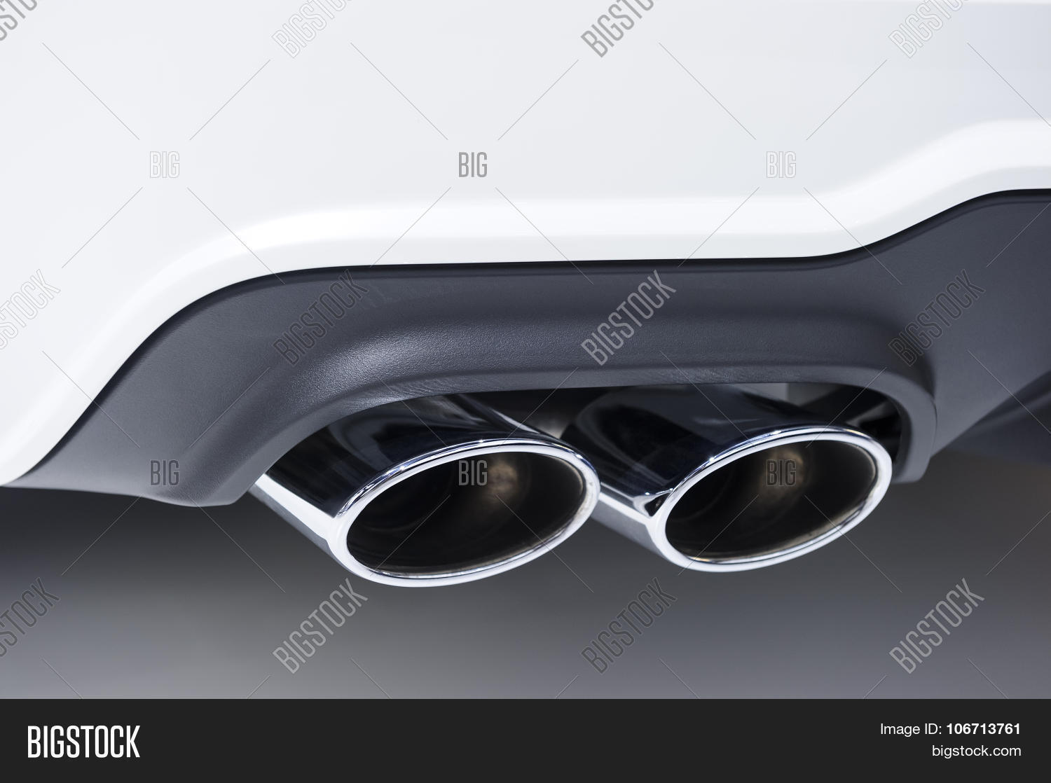 Chrome Exhaust Pipes Image & Photo (Free Trial) Bigstock