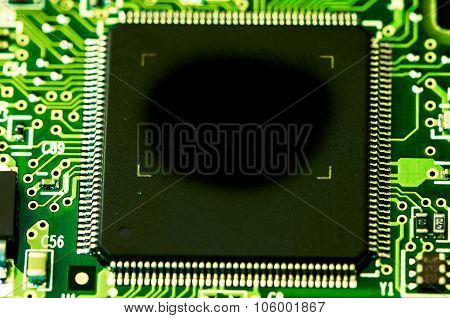Electric Platin With Electrical Components