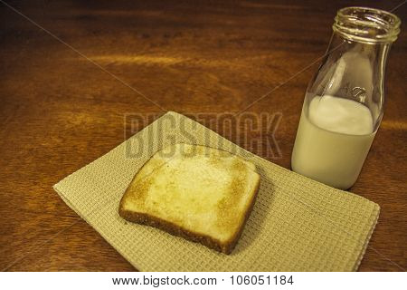 toast and milk
