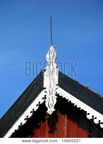 Detalhe do telhado