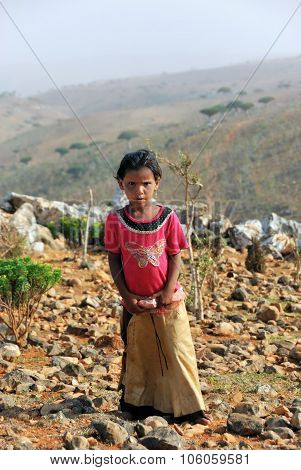Socotrian Young Girl
