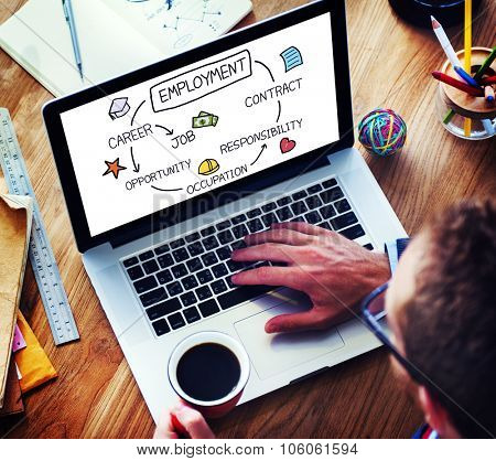 Employment Career Occupation Job Contract Concept