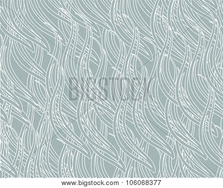 Seamless Vector Black And White Abstract  Background.