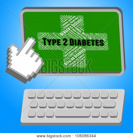 Diabetes Illness Means Metabolic Disorder And Niddm