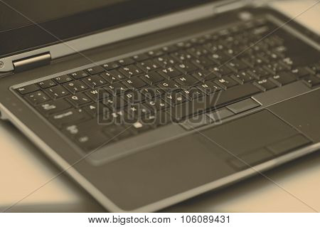 Laptop Keyboard With Touchpad